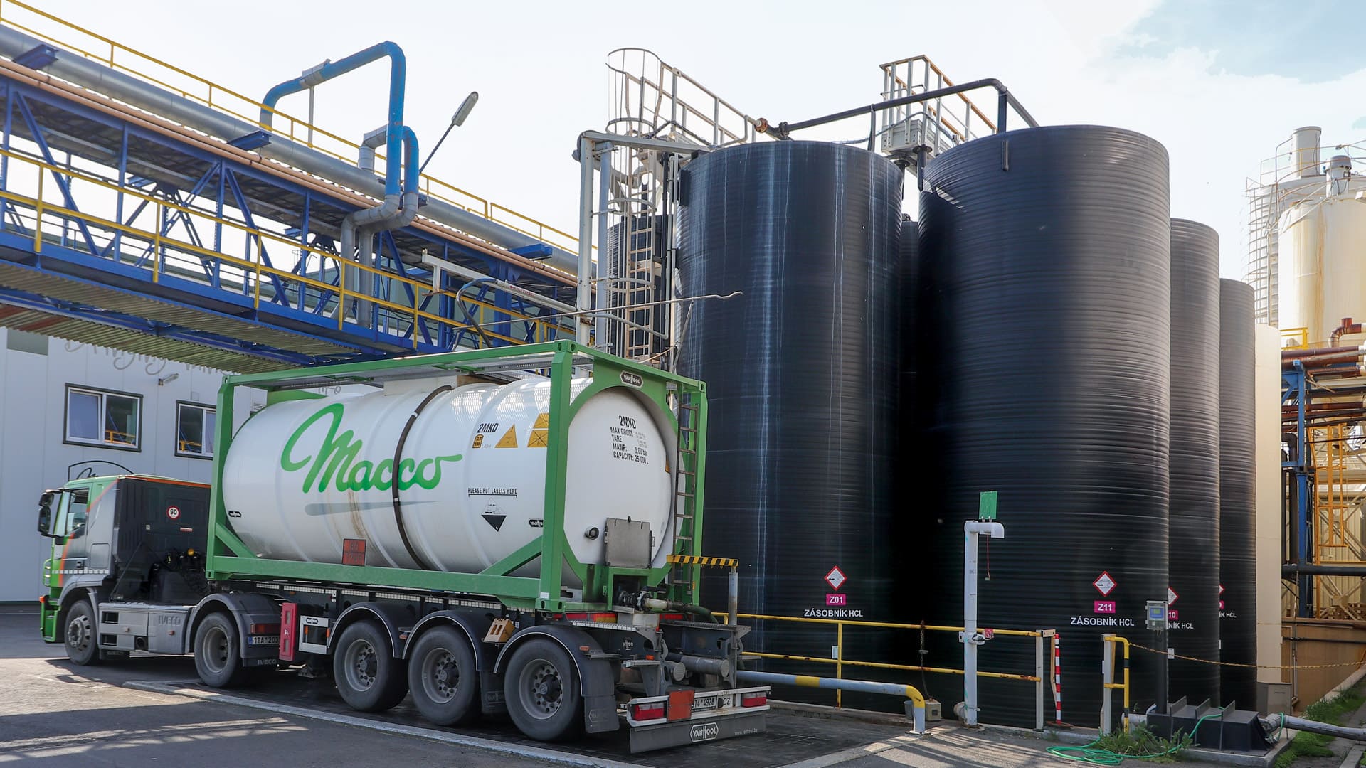 Macco Organiques - Bruntál production plant