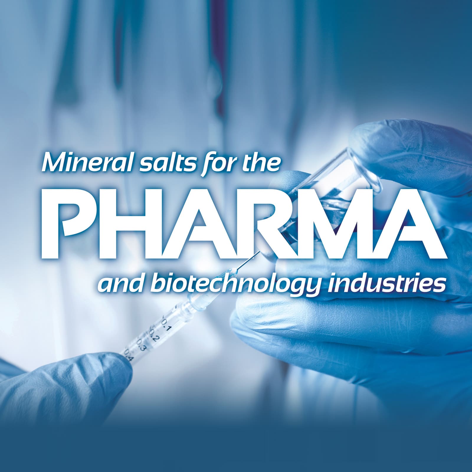 Macco mineral salts for the pharma and biotechnology industries